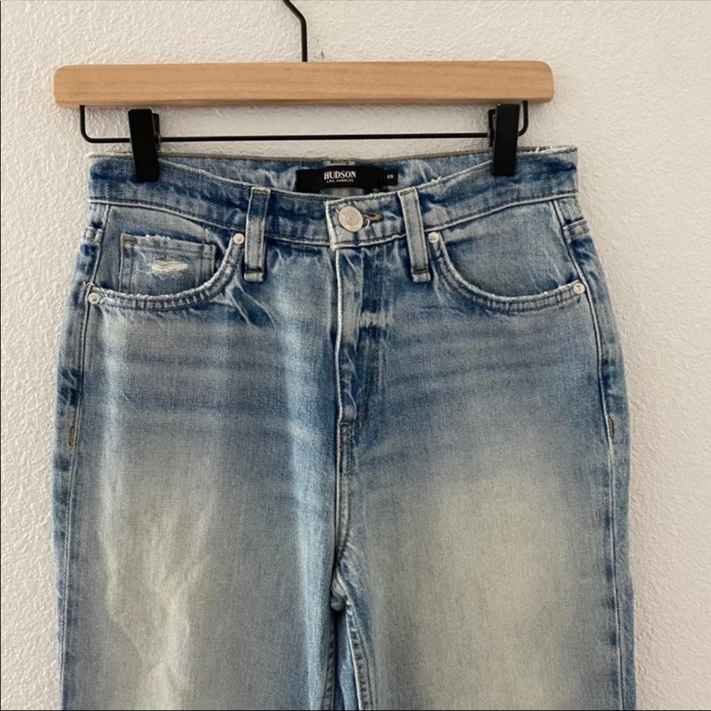Hudson | Remi High Rise Straight Ankle Jeans - Picture 2 of 7